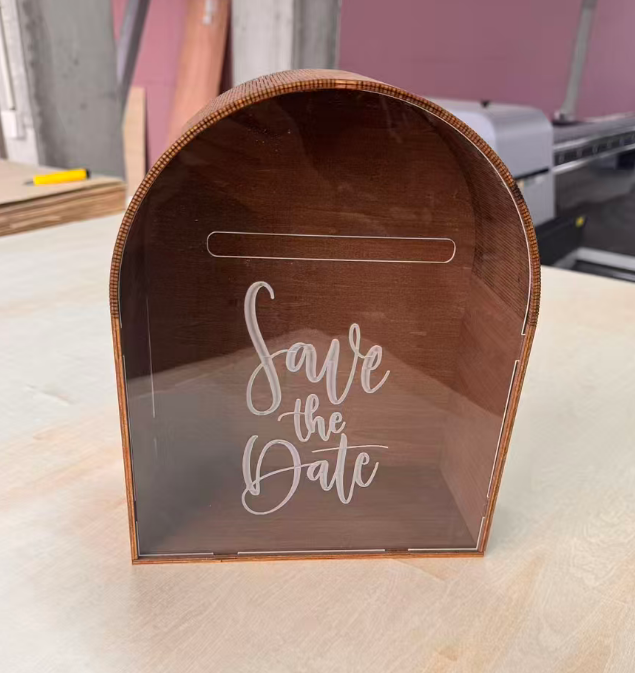 定制婚礼卡片箱-