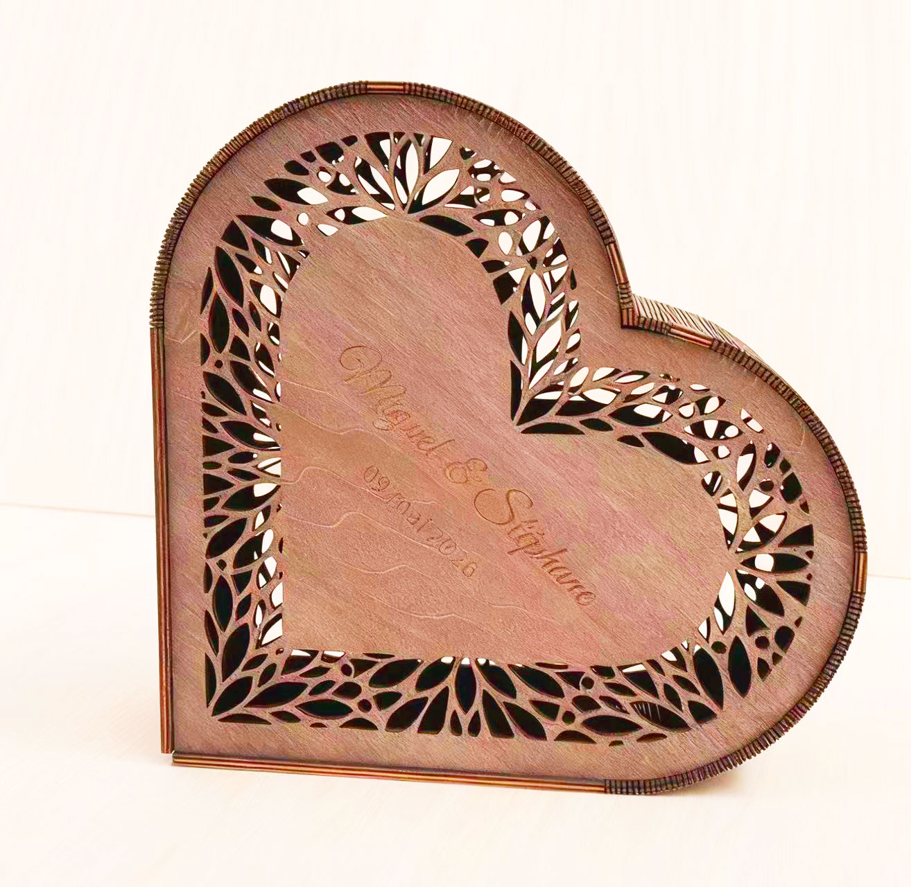 定制心形卡片盒子