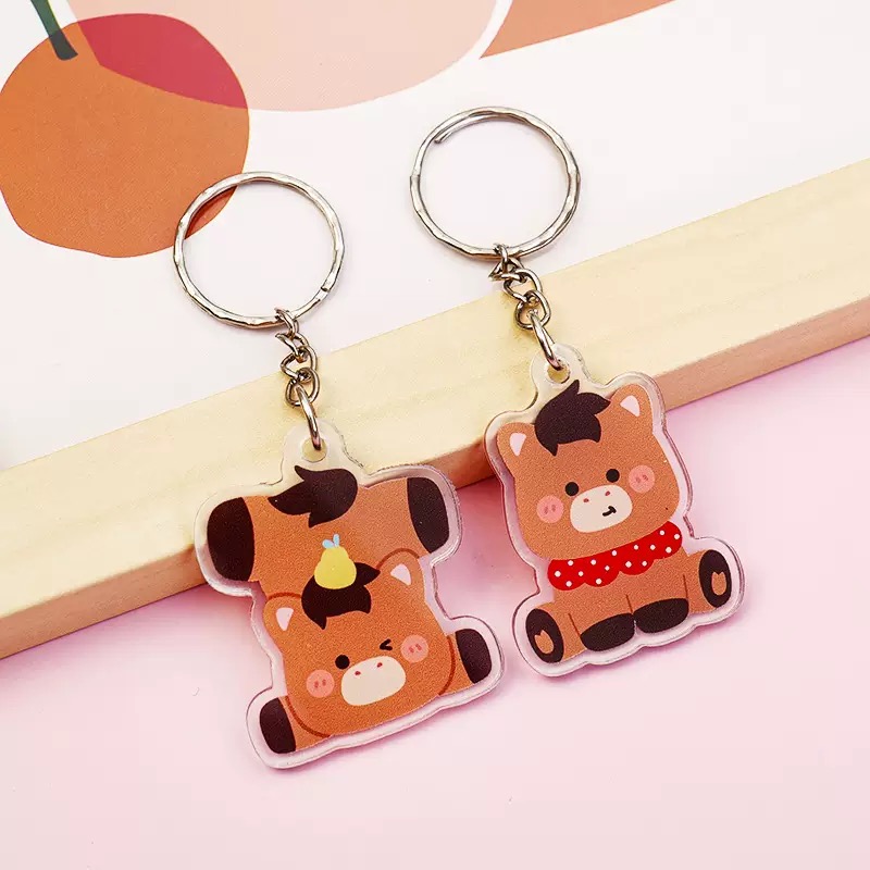 UV钥匙扣-需要巡边切割路径